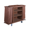 Huili Customized Hotel Linen Cart Bag Cleaning Cart Cleaning Work Cart Room Service Cleaning Tool Cart Carpet Wheel Bilateral Style