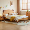 LINSY KIDS Lin's children's bed cartoon bear bed boys and girls single bed LH167A2-A bear bed 1.2*2m