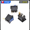 KCD1 boat-shaped switch 101/N illuminated boat-shaped rocker power supply 103 three-pin 102 second gear 2-pin 2-speed 3-pin 3-speed KCD1 black 3-pin 3-speed copper parts (2 pieces)