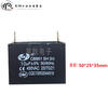 CBB6 fan air conditioner range hood insert starting capacitor VF 5/6/8/0/2/3.5/4UF 450V 10UF450V two-piece feet
