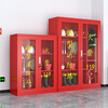 Kaiyuan 2000*390*3600mm fire emergency supplies cabinet mini fire station equipment complete set fire extinguisher display box fire cabinet storage cabinet KY-XFG11