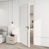 Quanyou Whole House Customized Wooden Door Bedroom Door Simple Paint-Free Flat Door Multi-Layer Solid Wood Indoor Set Thickened Door Cover 1599/昘 (Contact customer service for specific plans)