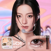 Little ondine four-color Silkworm Palette 02 Heart-beating Nude Powder 4.5g Eyeshadow Palette Silkworm Pen to brighten down to eyeliner Valentine's Day gift