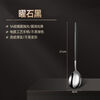 Meikejie Korean spoon stainless steel spoon tableware household spoon children's rice spoon set ins Korean version long handle spoon mixed color pack 4 pieces great value price limit 1 piece