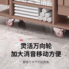 Fanai cloth straw truck, special tool truck for hotel rooms, hotel cleaning sweeper truck, multi-scenario cleaning work truck, 4-inch carpet wheel single-sided version (please look at picture three)