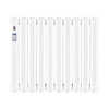 Huili radiator household water heating 7030 steel two-column radiator central heating large waterway wall-mounted vertical surface installation project 7030 thickened square head center distance 60 cm 6 columns