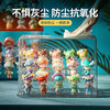 JEKO&JEKO blind box display box figure display cabinet bubble mart labubu display stand transparent storage box transparent white