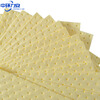 Zhonghuan Lian industrial oil-absorbing cotton liquid-absorbing cotton universal absorbent cotton yellow chemical adsorption 400*500*3mm/10 sheets ZH-1095