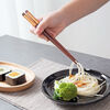 Mingyu portable spoon and chopsticks tableware set with wooden spoon and chopstick storage box three-piece set portable household long-handled spoon wireless 23.5 spoons and chopsticks + storage box