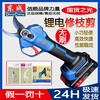Dongcheng electric pruning shears rechargeable fruit tree shears thick tree shears garden branches lithium-ion shears Dongcheng scissors pruning machine DCYD352.0Ah two batteries and one charge factory standard