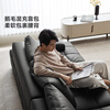Lin's home light luxury home Lawrence sofa living room first layer cowhide straight row large apartment sofa national subsidy PS514