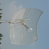 Ouhuayuan 24dBi directional grid antenna high gain far outdoor AP bridge antenna wireless network wifi reception 4G strong N N female head