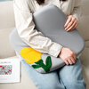 Fuju Embroidered Cushion Solid Wood Dining Chair Cushion Office Seat Bench Butt Cushion Bay Window Cushion Carpet Cushion 40cm