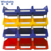 Wenstan WST014 parts box plastic combined parts box material box warehouse storage box screw box tool box oblique mouth red 180*120*80mm 1 piece