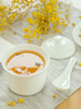 Qingke Jingdezhen water-proof bone china white covered underglaze color ceramic stew cup bird's nest soup cup children's steamed egg bowl household stew cup