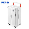 Pepsi Cola suitcase large capacity wide trolley suitcase female universal wheel trolley case male student large multi-functional password box pure white 28 inches