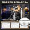 SOLE imported elliptical machine, household high-end silent elliptical machine E25 electric stepper, spacewalker fitness equipment, imported whole machine - rare earth permanent magnet silent - E25S
