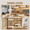 Quanyou Quanyou whole house customized tatami bed desk wardrobe integrated small space bedroom storage cabinet multi-functional furniture Earnest money (calculated based on projection, please contact customer service for details)