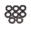 Jinggong (JINGGONG) nut national standard lock nut carbon steel slotted stop screw nut four slots and cap m10m12m16m20m30m60 M50*2 (1 piece) orthodontic