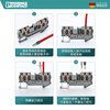 Phoenix PT2.5-QUATTRO3209578 two-in and two-out quick terminal block plug-in guide rail 3-position connecting strip FBS 35