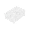 Yabo Intelligent Raspberry Pi 5th generation Pi5 transparent acrylic shell can be installed with PWM speed-adjustable fan radiator camera protection Pi5 acrylic shell (with active radiator)