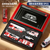 Mabao Twin Fire Truck Toy Ambulance Police Car Set Children's Alloy Car 1-3 Years Old 2 Boys New Year's Birthday Gift