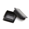 Bingyu table and chair foot pads, plastic square tube, stainless steel inner plug, square plug 25*25mm (100 pieces)/pack BH-546