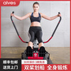 Alves rowing machine home self-weight suspended rowing machine indoor aerobic fitness equipment silent smart sculls rowing machine rowing machine red + floor mat + gloves
