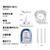 Panasonic state-subsidized vacuum cleaner household small horizontal high-power dust collector portable handheld no consumables high-suction sweeper MC-C20A