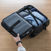 SANWA water-repellent trolley case code lock trolley bag 4-wheel business travel carry-on suitcase small short-term travel suitcase black 20 inches 38 liters large capacity organ page storage bag