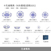 Jingdezhen Chinese style underglaze blue and white exquisite ceramic white porcelain rice bowl tableware set for ten people party housewarming gift Peacock tableware set-56 pieces