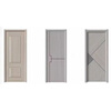 Simple zero-degree dry paint door solid wood composite environmentally friendly paint-free door anti-corrosion light luxury custom interior door bedroom concierge door single door leaf