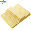 Zhonghuan Lian industrial oil-absorbing cotton liquid-absorbing cotton universal absorbent cotton yellow chemical adsorption 400*500*3mm/10 sheets ZH-1095