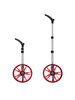 DELIXI Delixi digital distance meter high-precision hand-pushed distance measuring wheel mechanical roller roller measuring wheel measuring ruler mechanical model large wheel 100cm