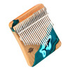 Lu Ru Ru Ru thumb piano kalimba 21-tone arc handguard type finger piano kalimba resin model beech wood