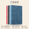 Sheepba leather notepad A5 leather notebook notebook soft surface thickened office special business work meeting record simple diary thickened postgraduate entrance examination thickened A5 simple style 1 deep sea blue (128 pages/book)