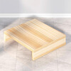 Wings Washing Machine Raised Base Heightened Refrigerator Load-bearing Pad Solid Wood Bracket Furniture Raised Table Floor Wood Mat Wood Color 30*20*6cm