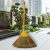 Jihuashi miscanthus broom household sweeping broom soft bristles natural material does not damage the floor courtyard outdoor single broom miscanthus broom