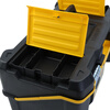 Stanley (STANLEY) multi-functional dump folding tool box, industrial-grade household hardware electrician multi-layer portable storage box, plastic box, 2-layer dump tool box STST83397-1-23