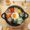 Kangshu Sunflower Household Casserole Gas Stove Open Flame High Temperature Resistance Dry-cooked Claypot Rice Gas Stove Special Soup Pot Casserole Heat Resistant Sunflower Casserole Servings 3-5 3.3L