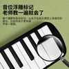 JDR mouth organ 32-key primary school student teaching children beginner classroom adult special wind instrument black