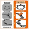 Gas stove rack bracket anti-slip bracket gas stove pot rack kitchen cooking stove table rack four or five claws universal four or five claws universal non-slip pot rack