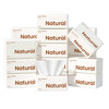 Half-curved log natural paper 5-layer thickened 30 packs of household napkins, facial tissues, toilet paper, toilet paper, whole box batch
