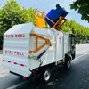 New energy garbage collection and transport truck, electric hanging bucket garbage truck, transfer, self-loading and dumping, compression cleaning truck, property, township, factory, sanitation garbage removal truck, hanging bucket garbage truck deposit