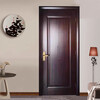 Oak solid wood painted door bedroom door Chinese style light luxury interior door hotel villa room door bathroom door custom rubber wood painted door 1