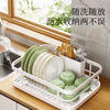 Jingyan kitchen dish rack drain bowl rack for bowls and chopsticks drain basket bowl and plate storage rack countertop drain bowl rack
