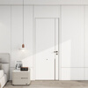 Quanyou Whole House Customized Wooden Door Bedroom Door Simple Paint-Free Flat Door Multi-Layer Solid Wood Indoor Set Thickened Door Cover 1599/昘 (Contact customer service for specific plans)
