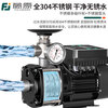 Fujiwara 304 stainless steel variable frequency booster pump villa hotel commercial fully automatic home 220V silent constant pressure water pump large flow multi-stage variable frequency pump SWLF4-5
