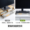 Shuangshan Computer Elevated Stand with Drawer Storage Keyboard Monitor Base Raising Bracket Office Desk Storage Rack Misty White Regular Model (Length 50 Width 21 Height 10.7cm)