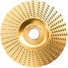 Wen Yijia customized grinding and polishing tools grinding disc angle grinder polishing disc woodworking polishing machine artifact wood board accessories old craftsman curved grinding disc 2 pieces